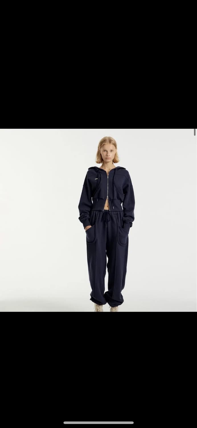 시티브리즈 더블지퍼후드집업, 포켓밴딩조거팬츠 셋업 상품이미지1