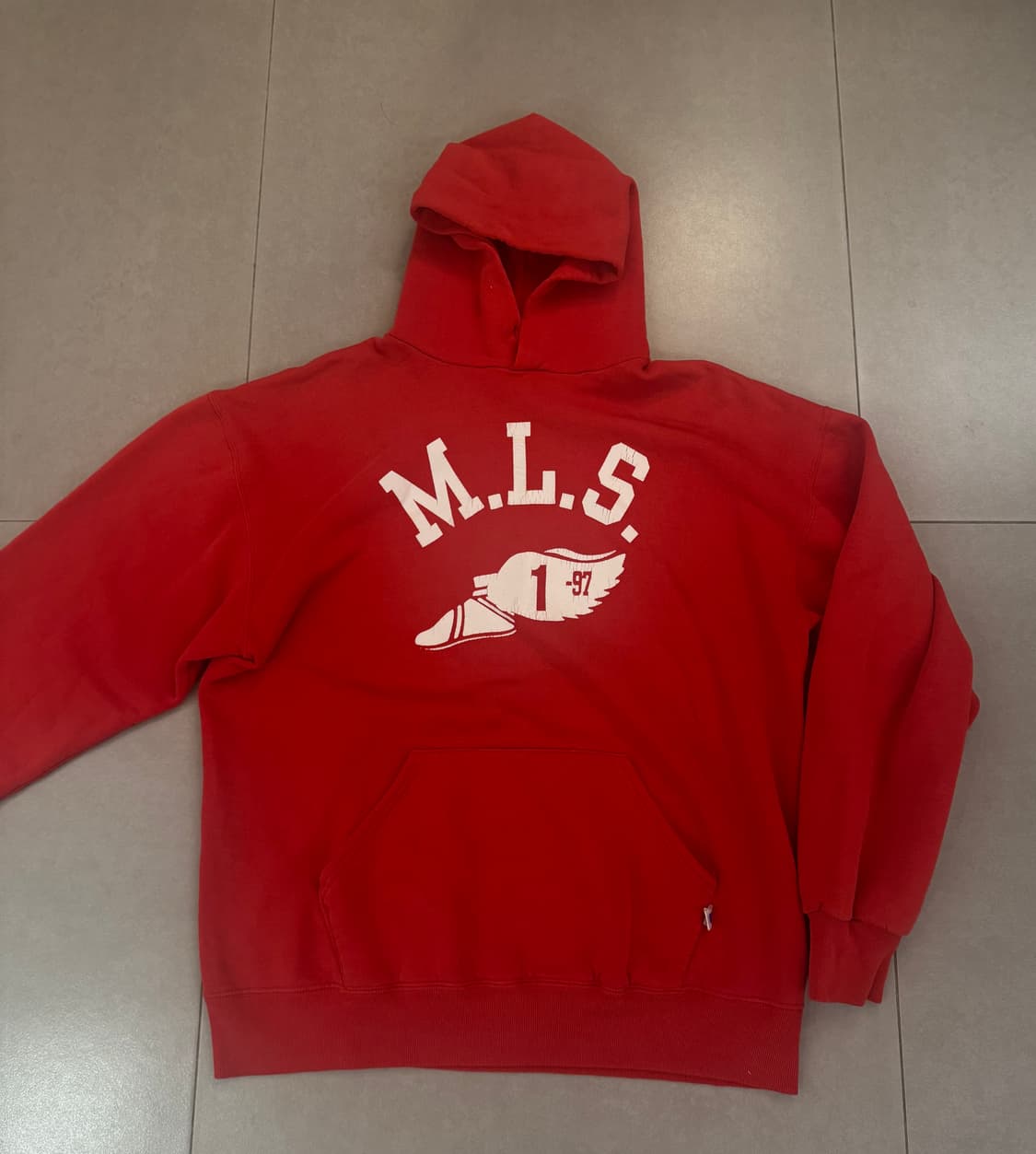 90’s Russell Athletics 후드티 xl 상품이미지1