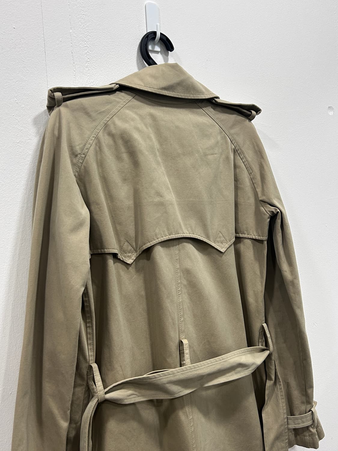 [M] 폴로랄프로렌 더블 버튼 트렌치코트 여성 M 상품이미지6