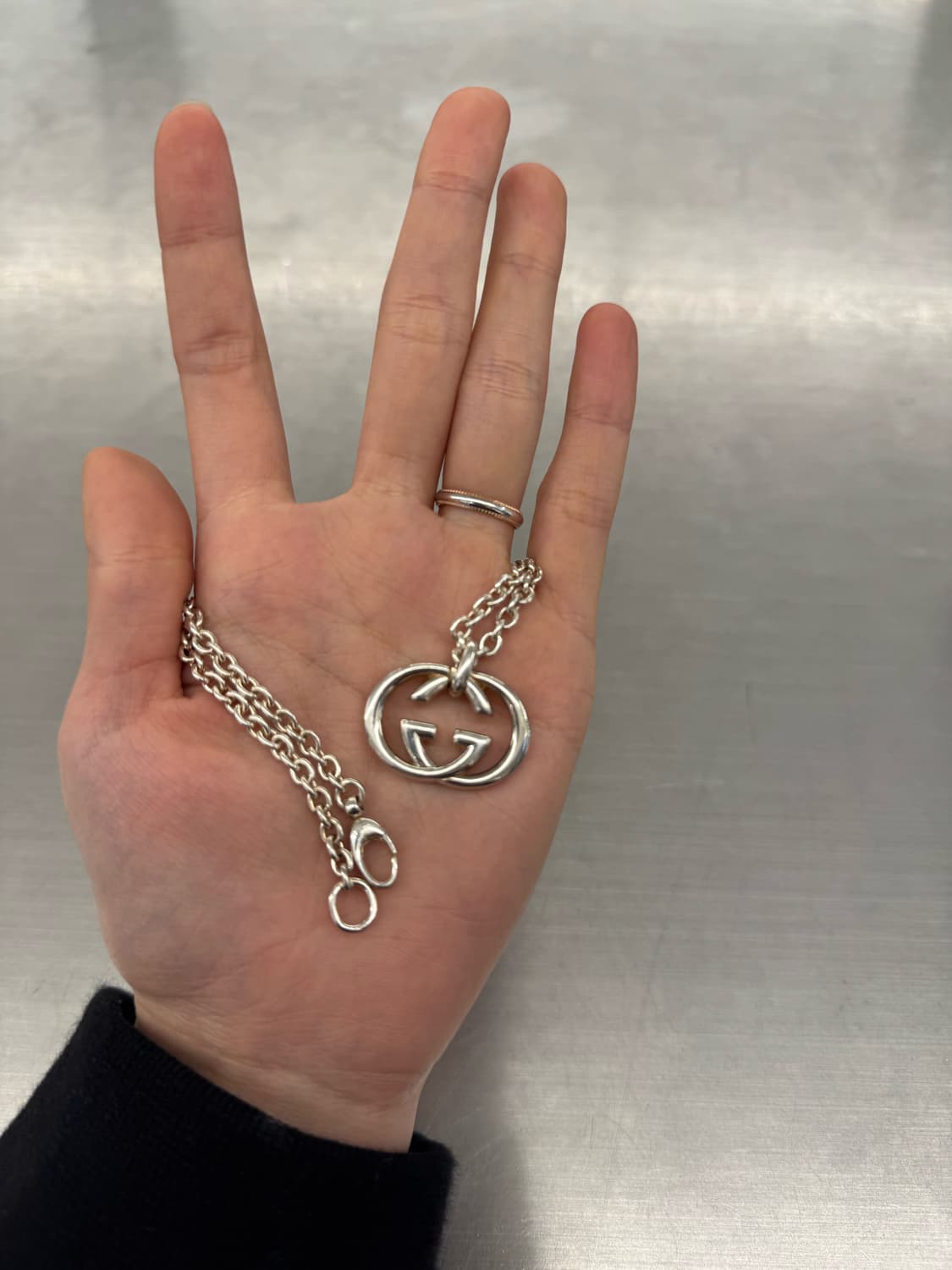 구찌 인터로킹 목걸이 상품이미지4