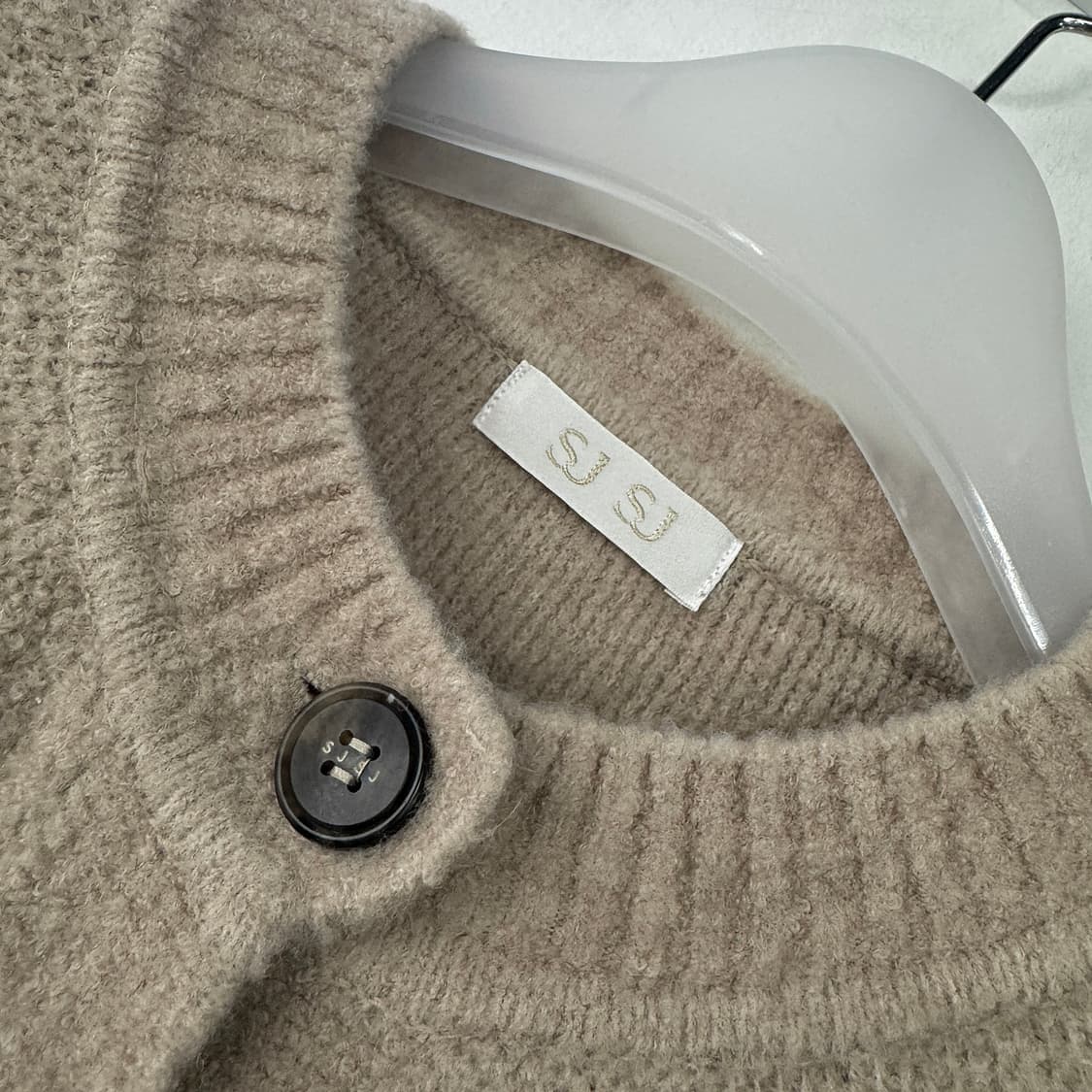 SJSJ 25SS 부클 울 니트 가디건 상품이미지5