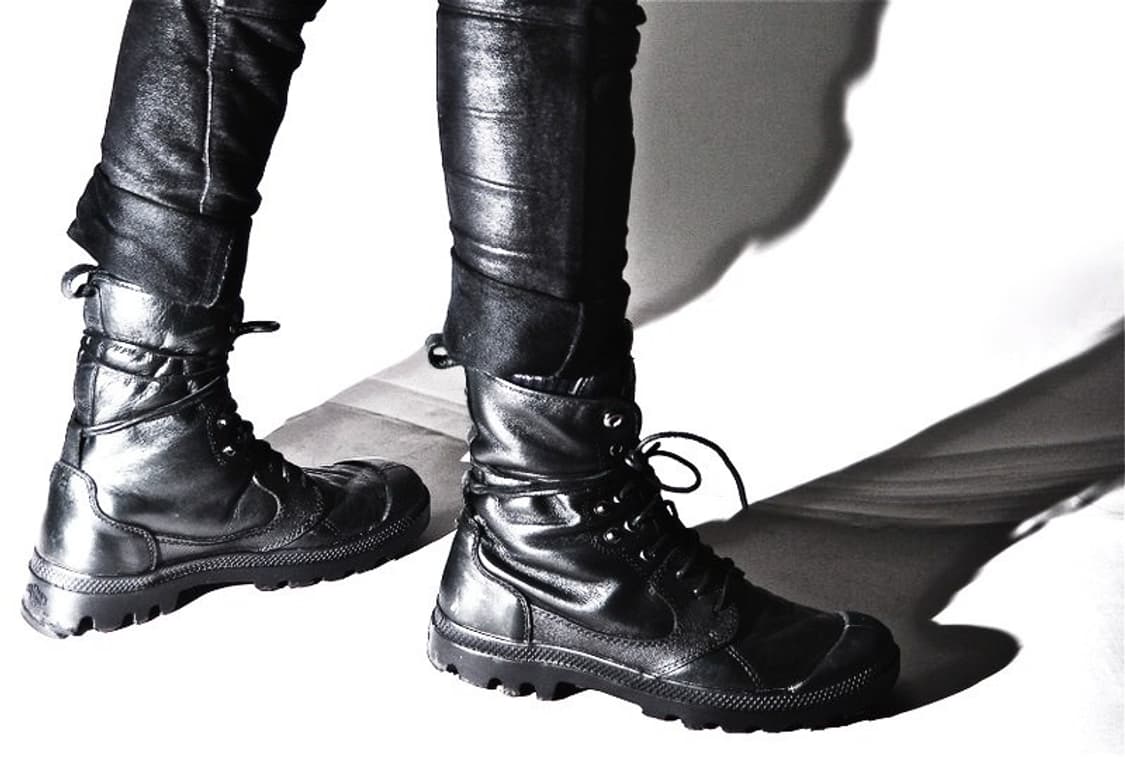 닐 바렛 x 팔라디움 콜라보 NB BAGGY BLACK 가죽 부츠 260 상품이미지2