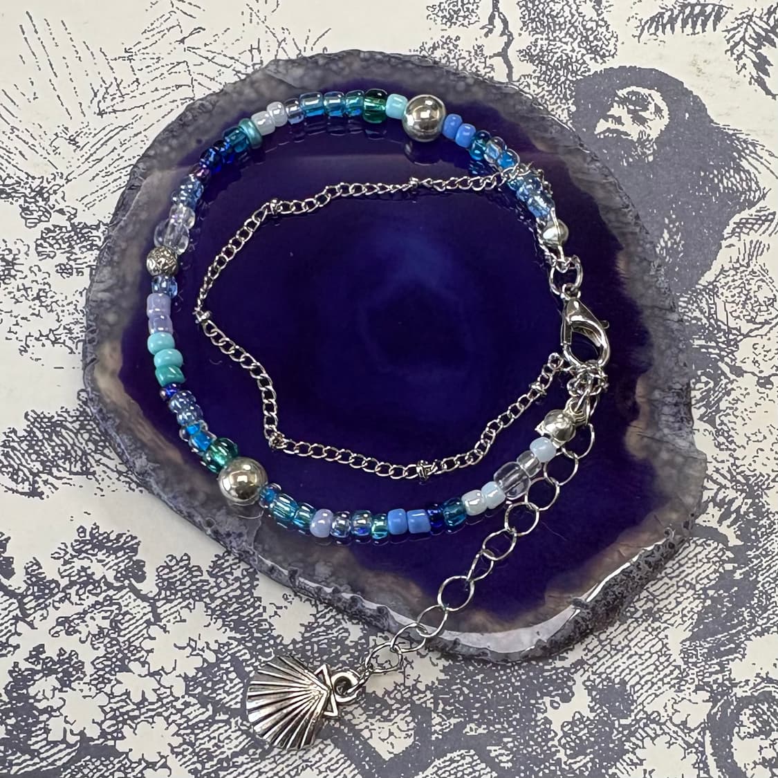 핸드메이드 비즈 팔찌 Ocean Mermaid 023 상품이미지7