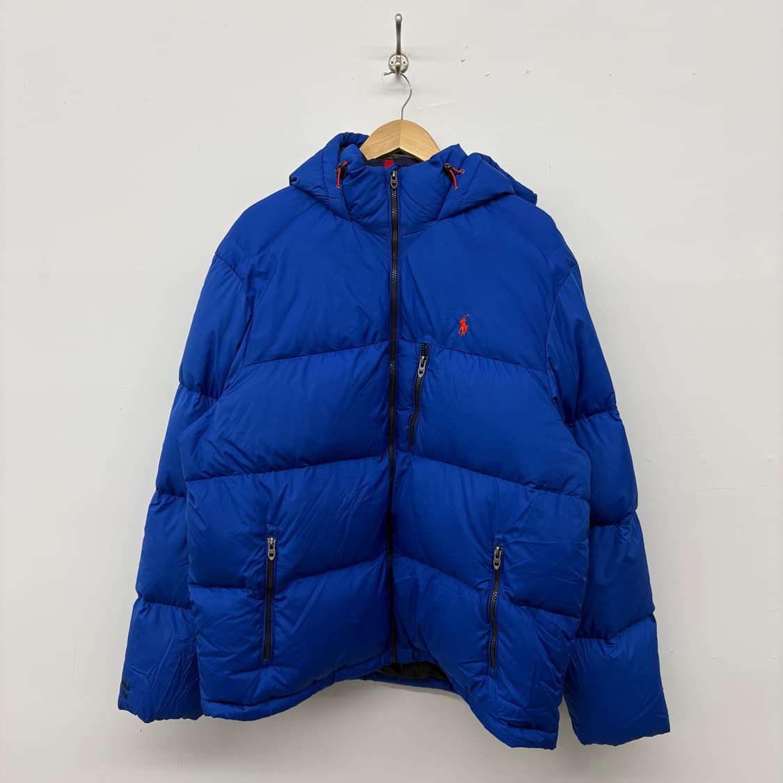 폴로 랄프로렌 블루 패딩 점퍼 남/XL 상품이미지1