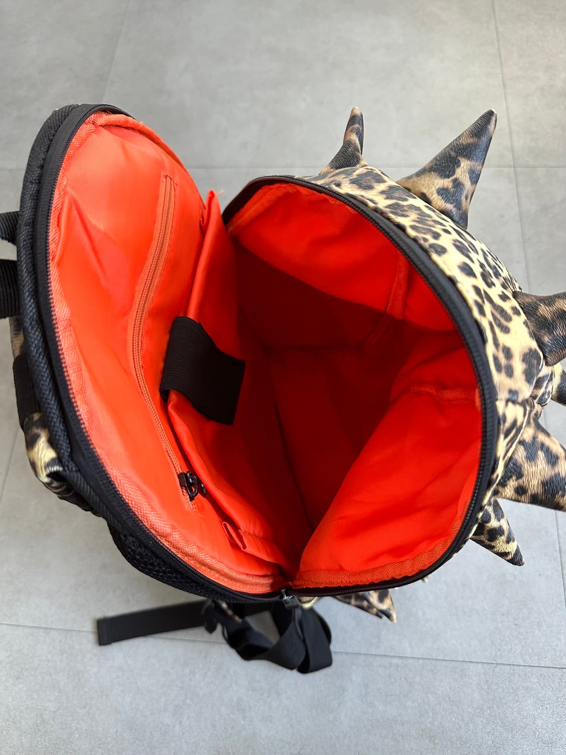 JPN VTG 레오파드 터틀 스파이크 백팩 상품이미지8