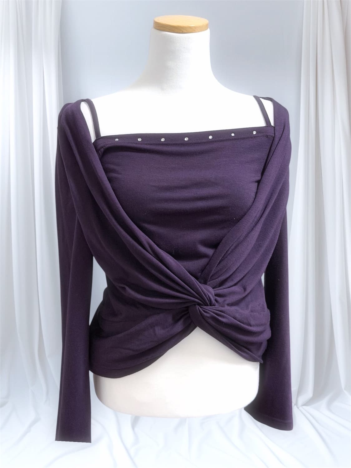 빈티지 오네갸루 탑 상품이미지2