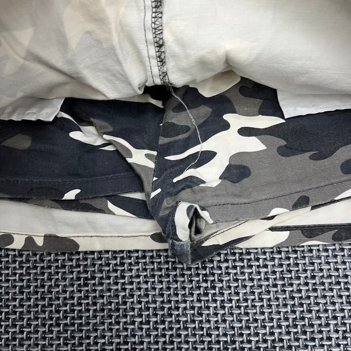 빈티지 카모 로우라이즈 팬츠스커트 상품이미지2