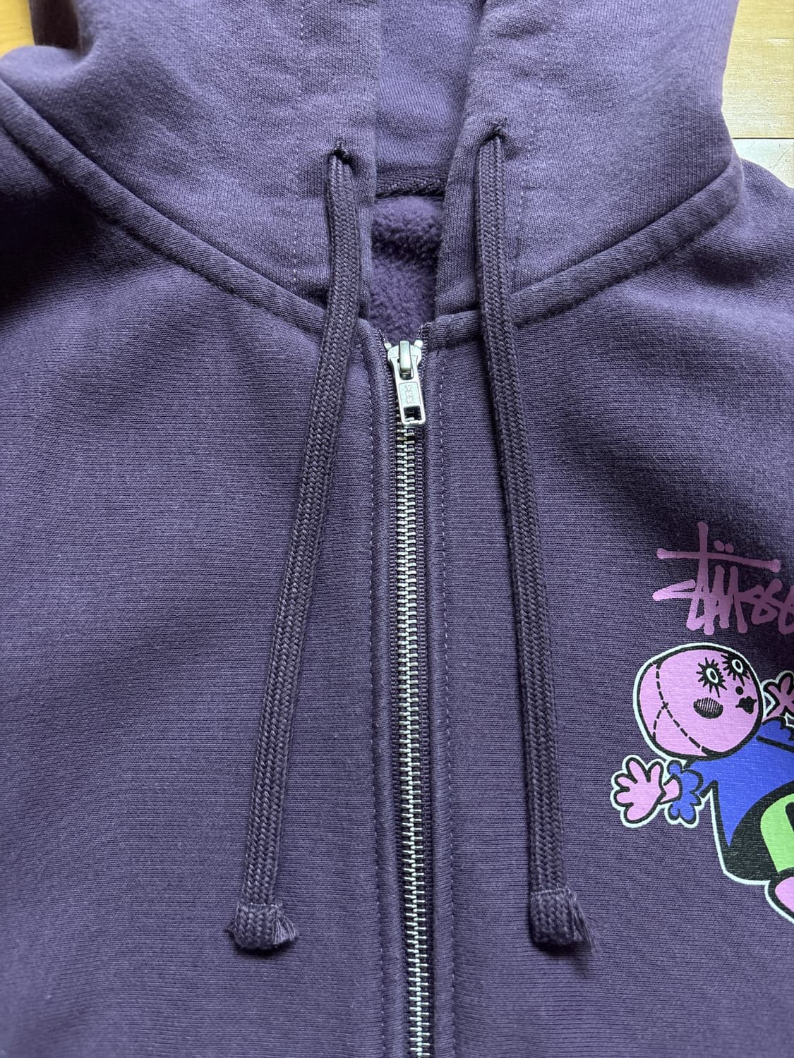 스투시 돌리 후드집업 퍼플 S 상품이미지9