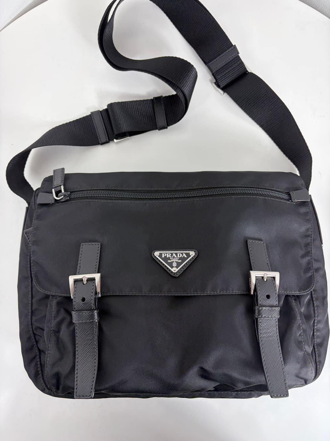 프라다 나일론 사피아노 메신저백 크로스백 상품이미지7