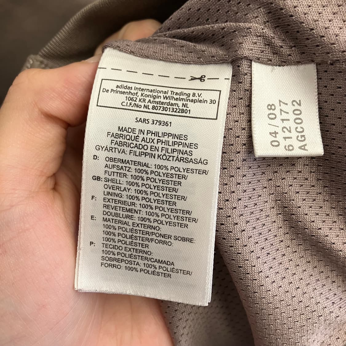 N128 아디다스 라이더 바이커 자켓 상품이미지4