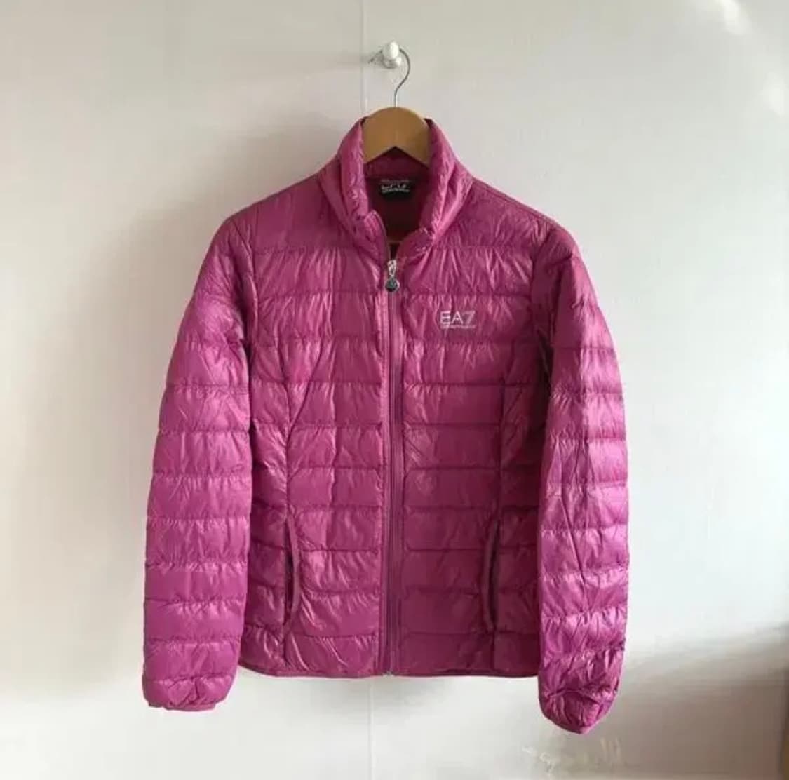 EA7 엠포리오 알마니 패딩 점퍼 슬림 55 핑크 가성비 상품이미지8