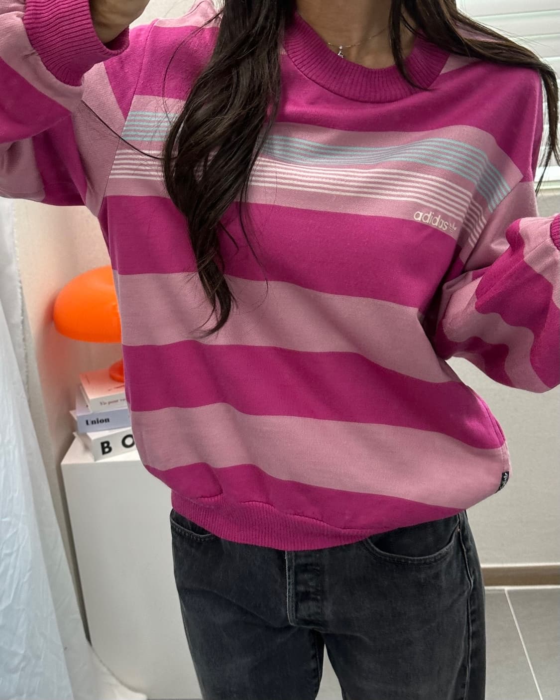 (WOMEN M)80'S 아디다스 맨투맨-M665 상품이미지10