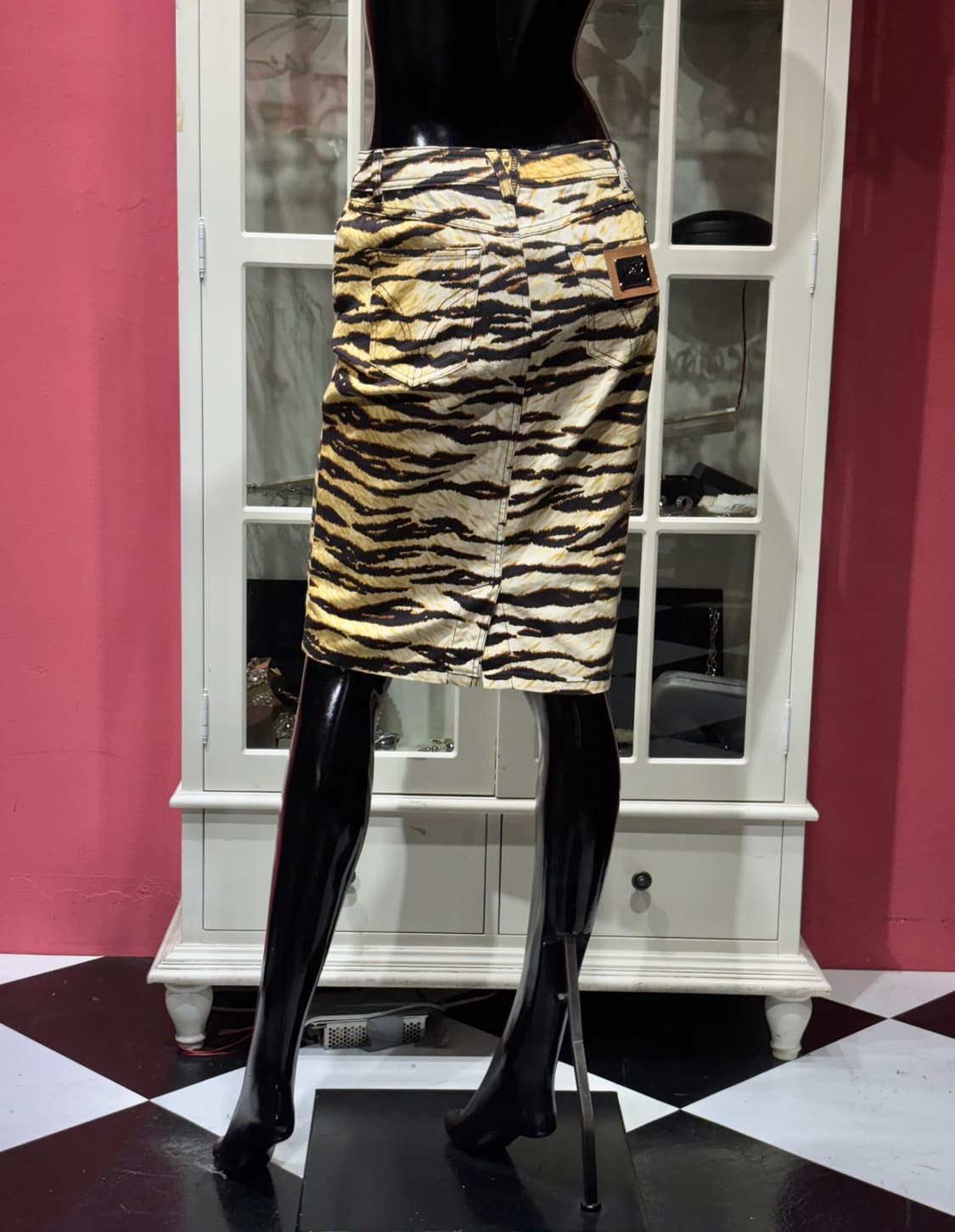 dolce & gabbana skirt 돌체앤가바나 레오파드 패턴 치마 상품이미지3