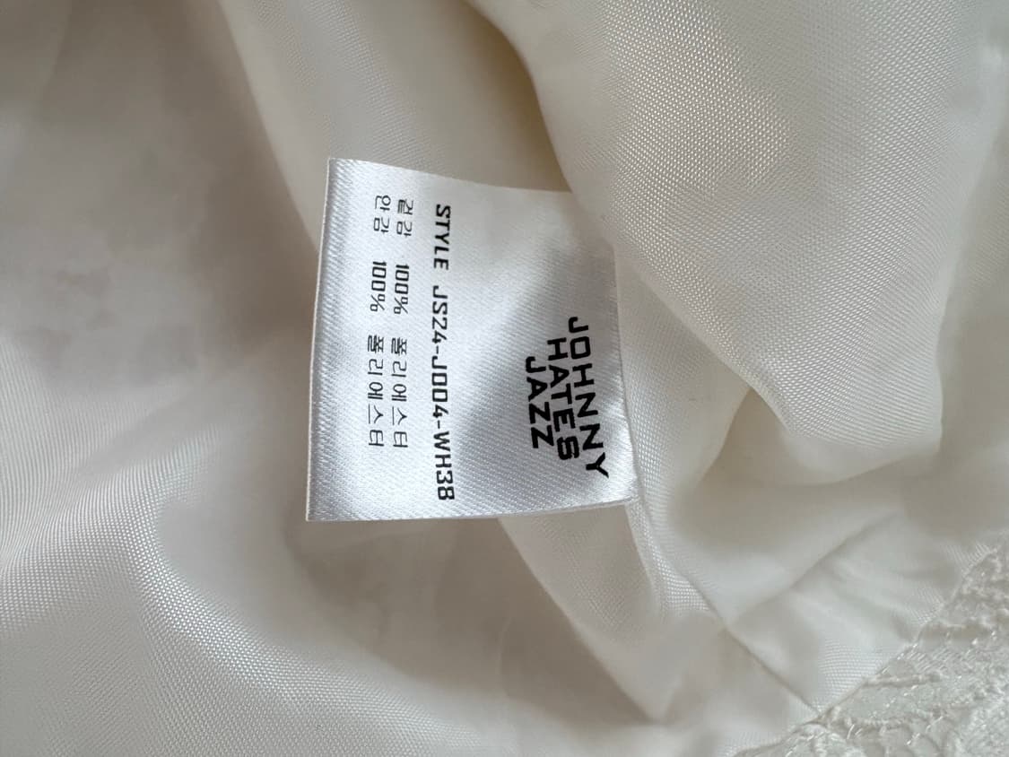 쟈니헤잇재즈 러플 레이스 크롭 자켓 상품이미지2