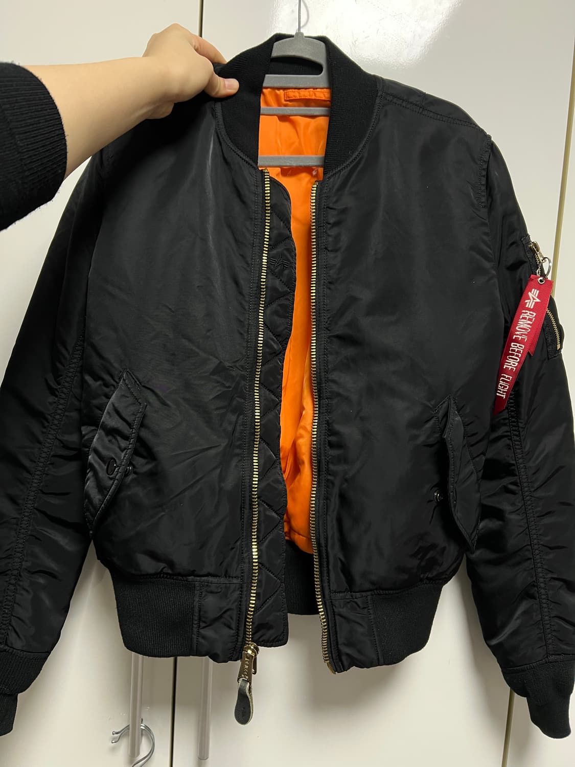 알파인더스트리 우먼 MA-1 항공점퍼 자켓 상품이미지4