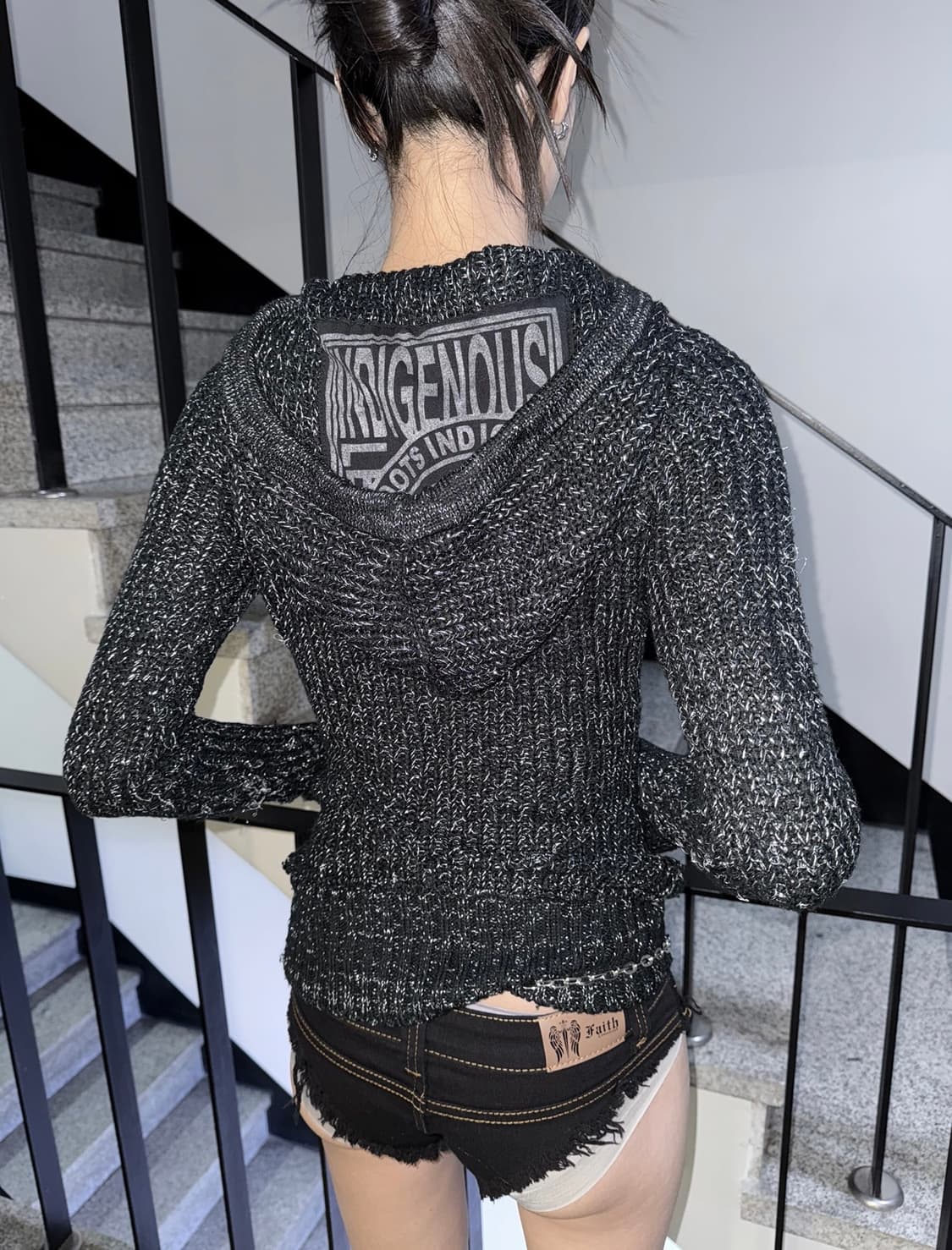 DIA 니트집업 상품이미지4