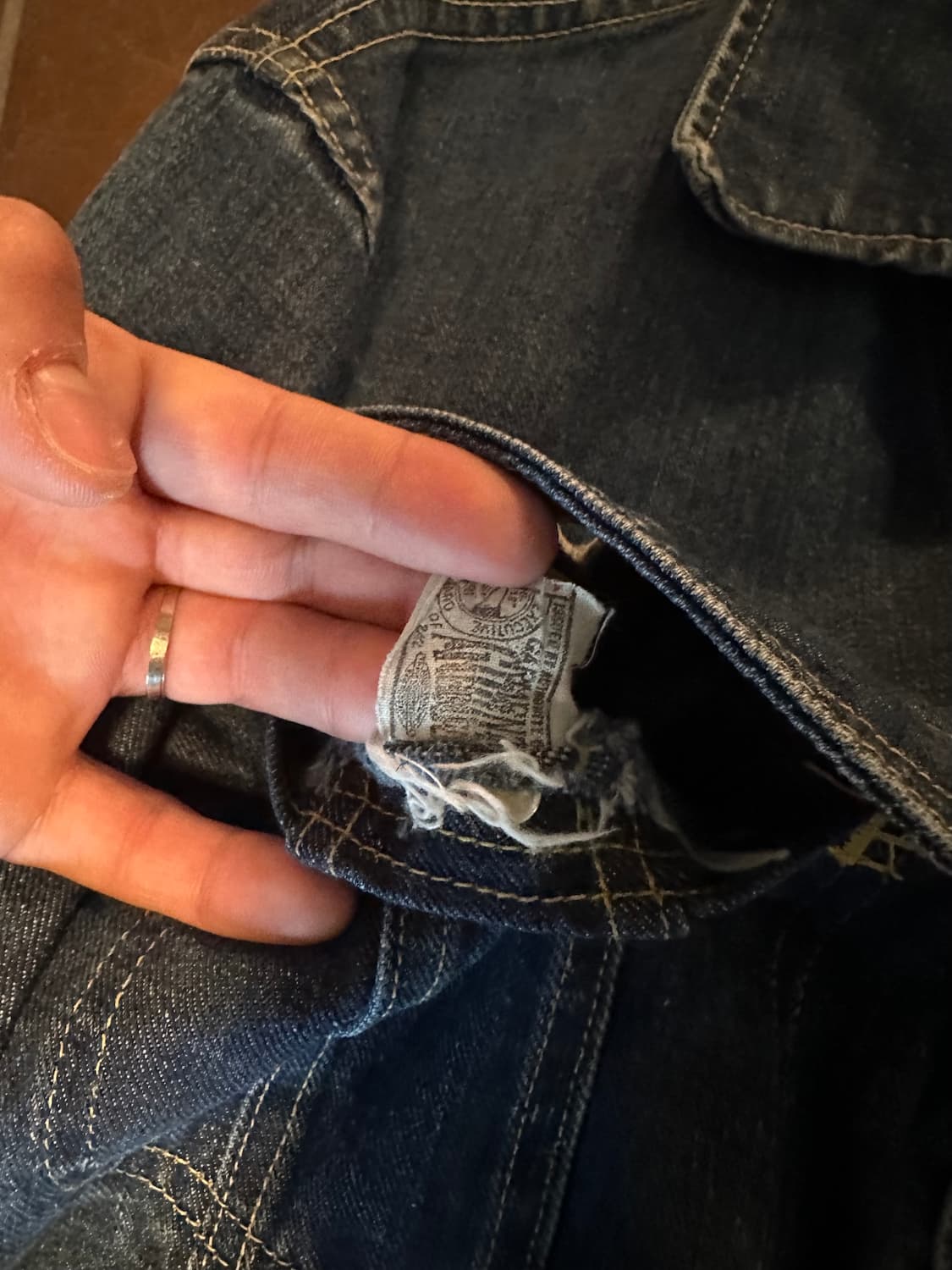 70s USA LEE 101J Denim Jacket 상품이미지8