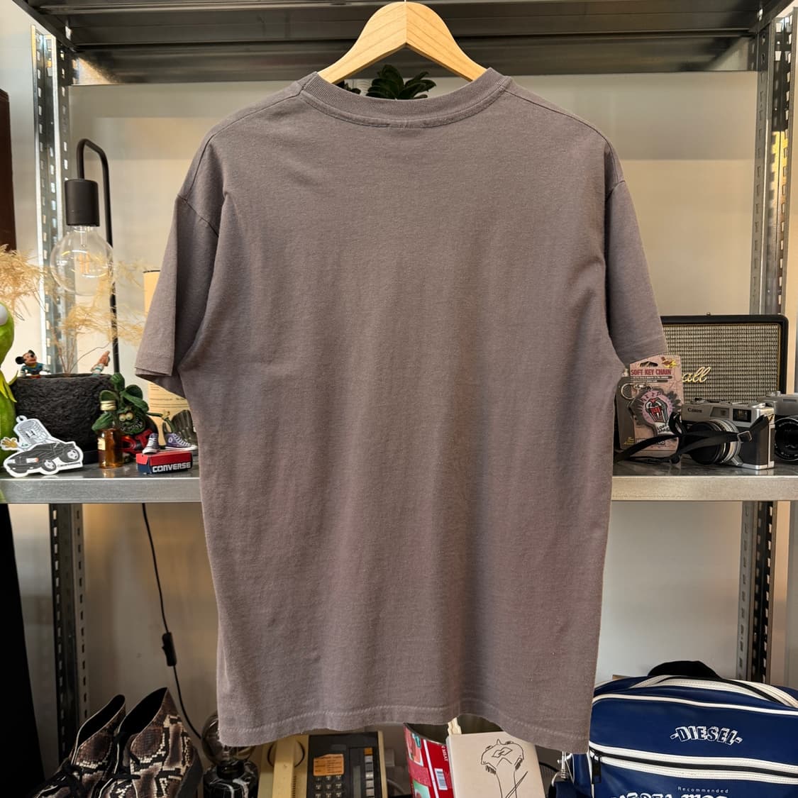 90S 빌라봉 워싱 페이딩 로고 아웃 티셔츠 M L 상품이미지6