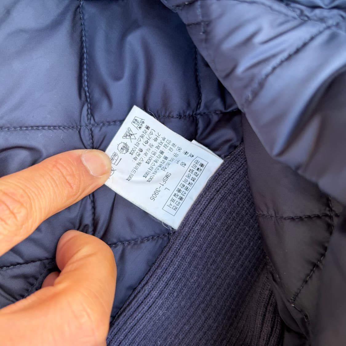 L)폴로 랄프로렌 스웨이드 패치 헌팅 투웨이 베스트 상품이미지5