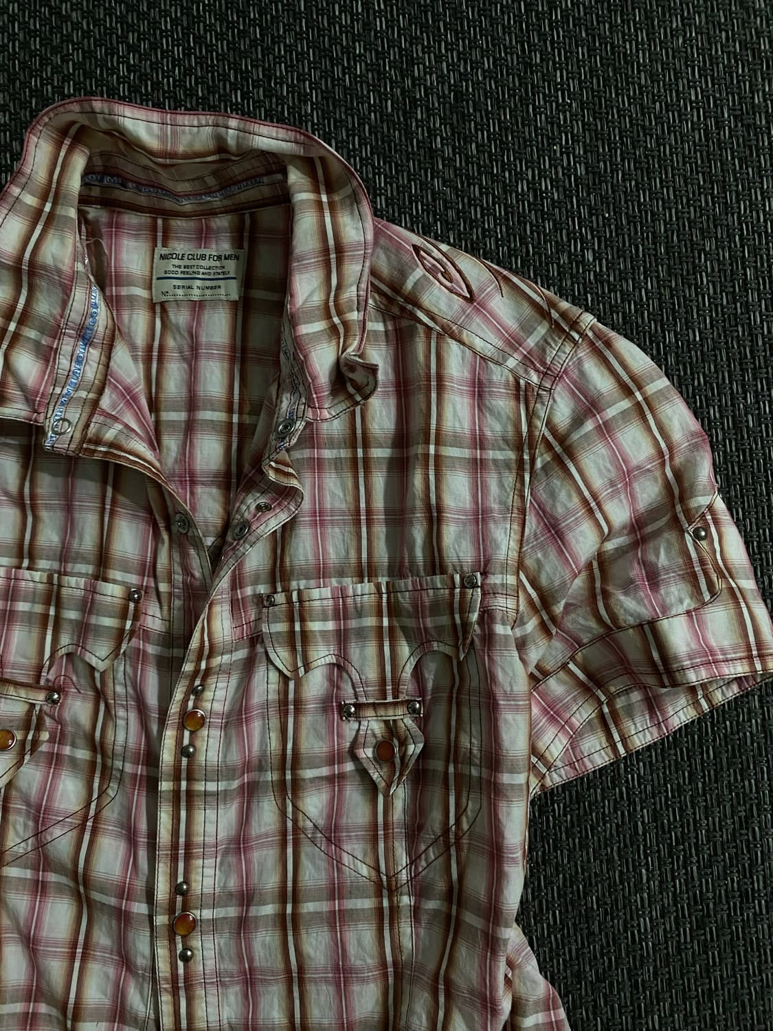 [Nicole Club For Men] Tribal Pattern Det 상품이미지5