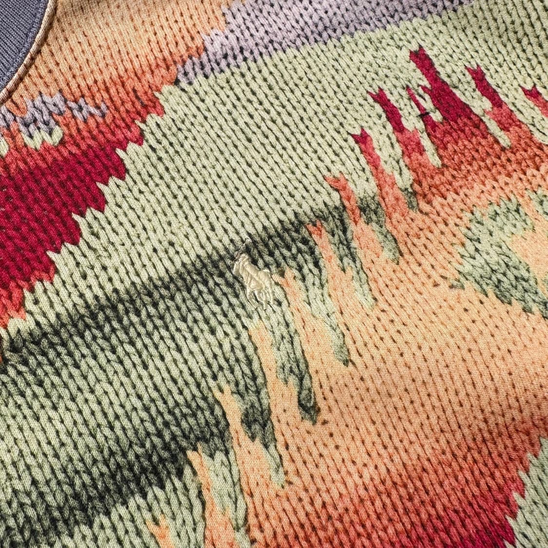 폴로 랄프로렌 사우스 웨스턴 아즈텍 패턴 맨투맨 상품이미지5