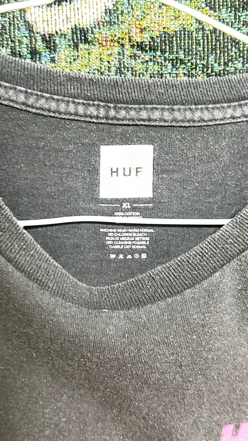 HUF 허프 오피셜 디자스터 사운드 펑크 로고 반팔 티셔츠 상품이미지2