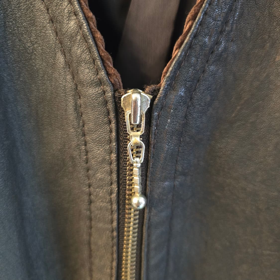 램스킨 레더 베스트 빈티지 상품이미지9