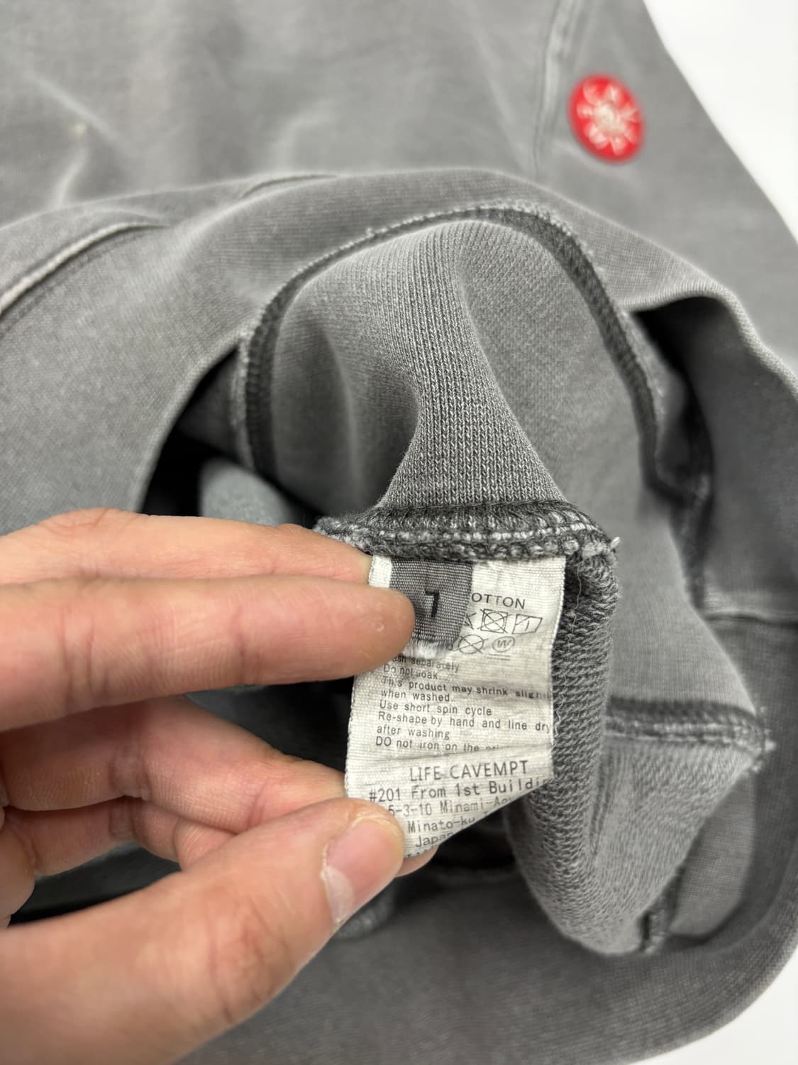 카브엠트 오버다이 피그먼트 크루넥 스웻셔츠 맨투맨 Cav Empt 상품이미지6