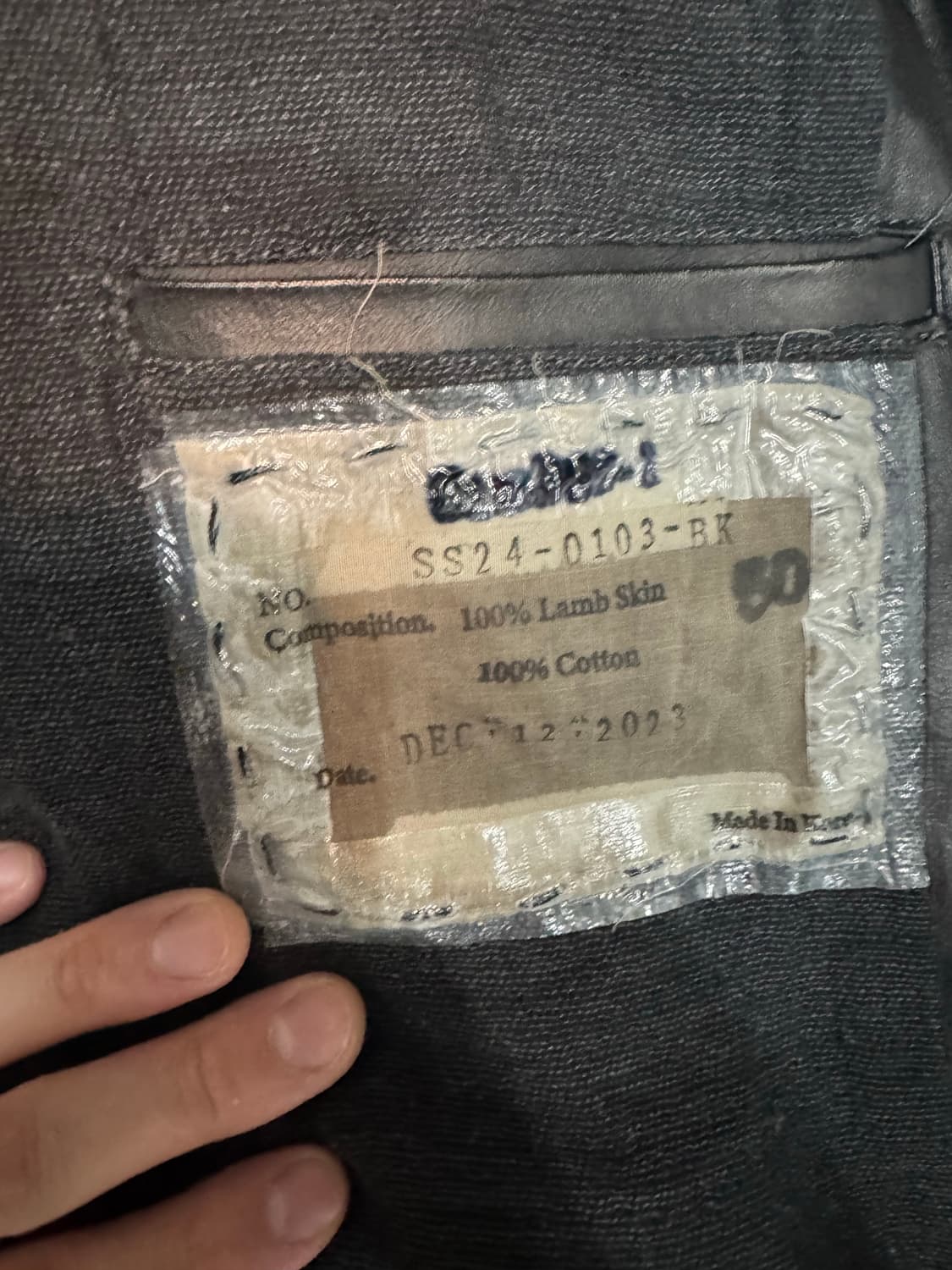 [50] san263-1 램스킨 후드 자켓 상품이미지3