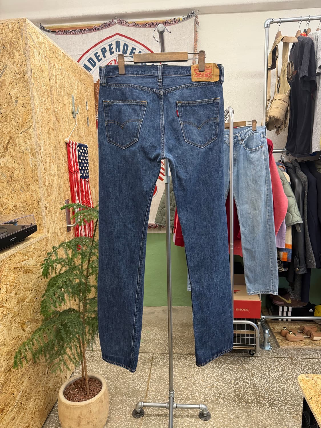 리바이스 501 블랭크탭 데님 팬츠 상품이미지2