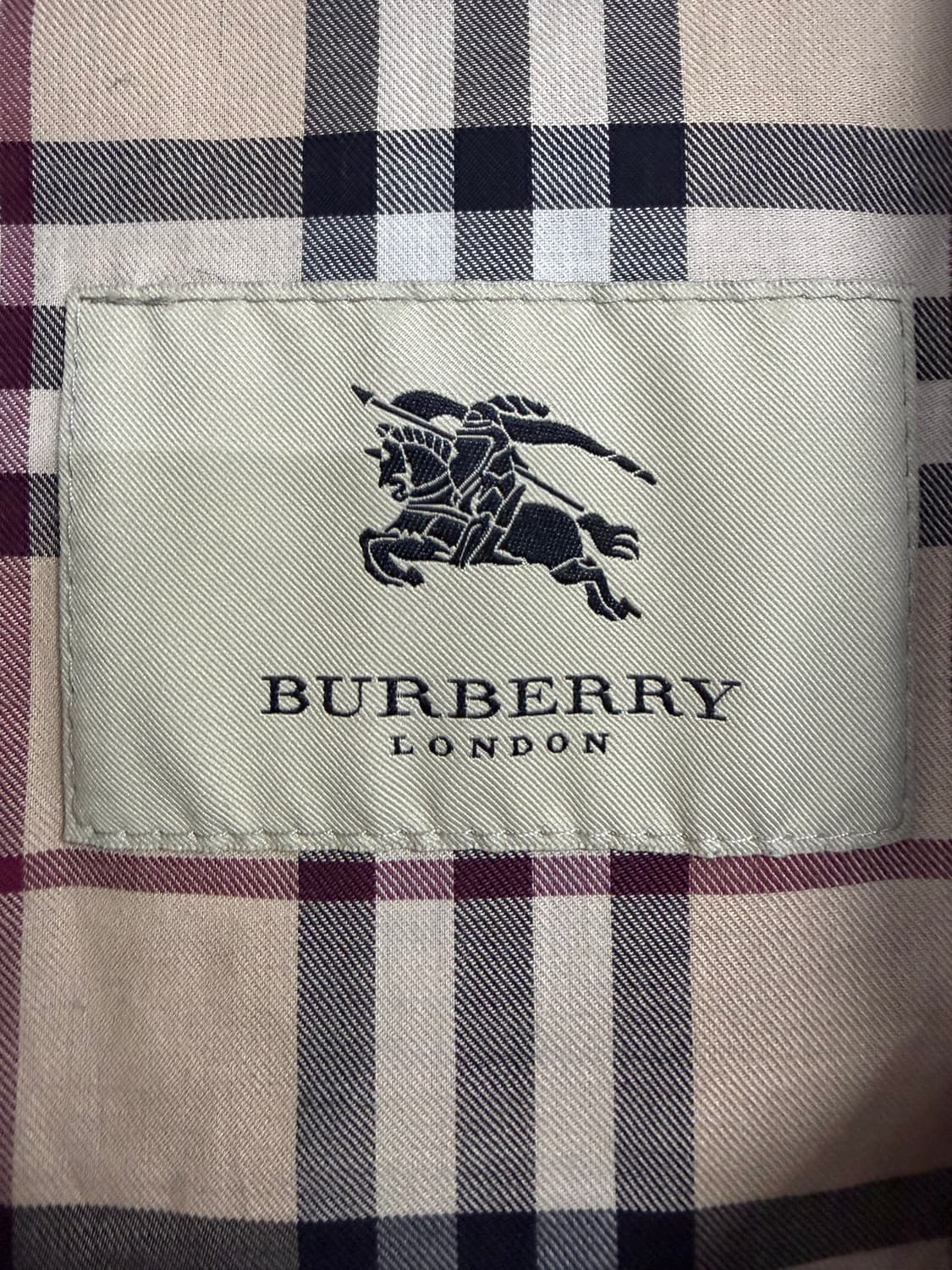 버버리 싱글 코트 상품이미지3