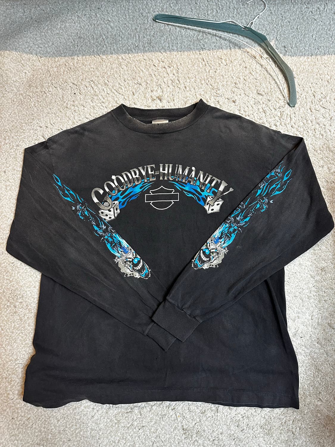 세인트 미카엘 롱슬리브 할리 블루드래곤 오마주 L 상품이미지1