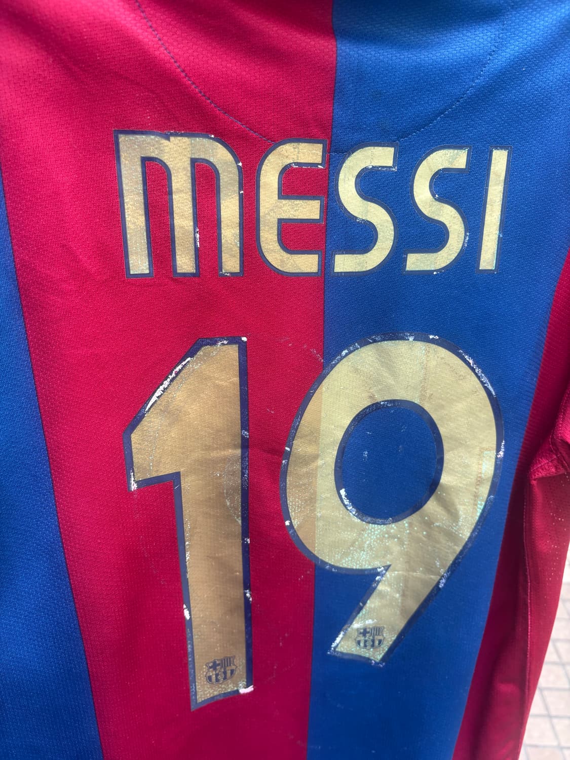 06-07 바르셀로나 메시 19번 유니폼 상품이미지3