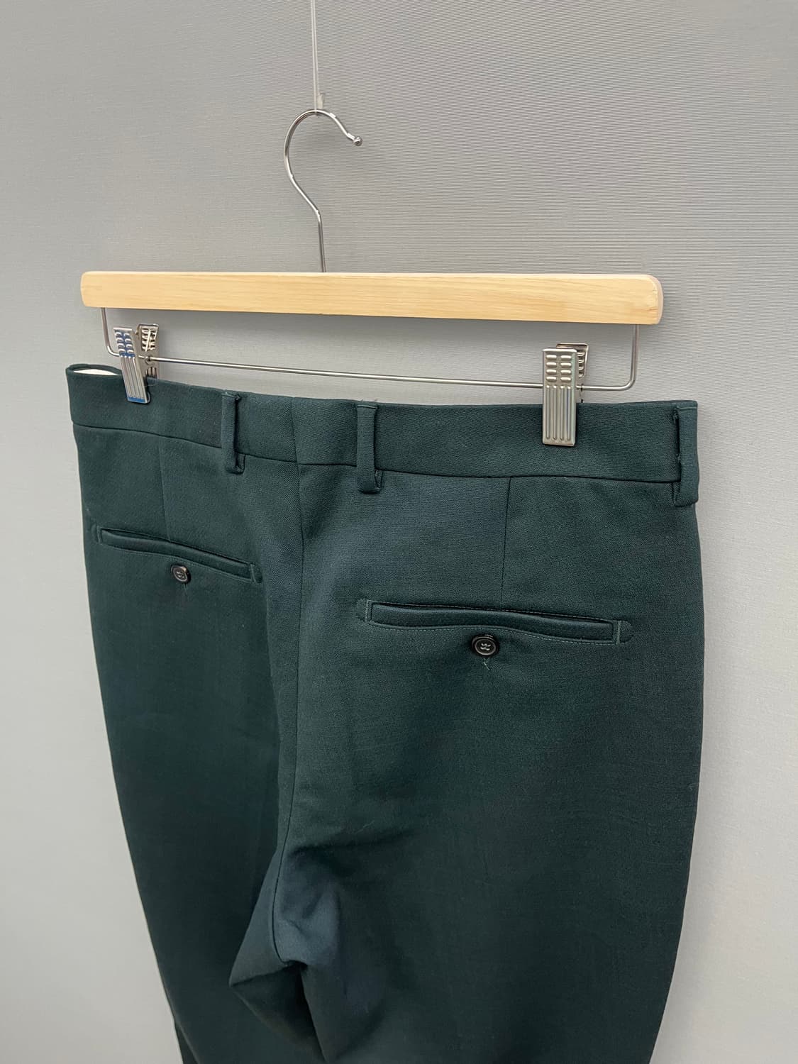 아미 ami 남성 다크 그린 캐롯핏 팬츠 상품이미지8