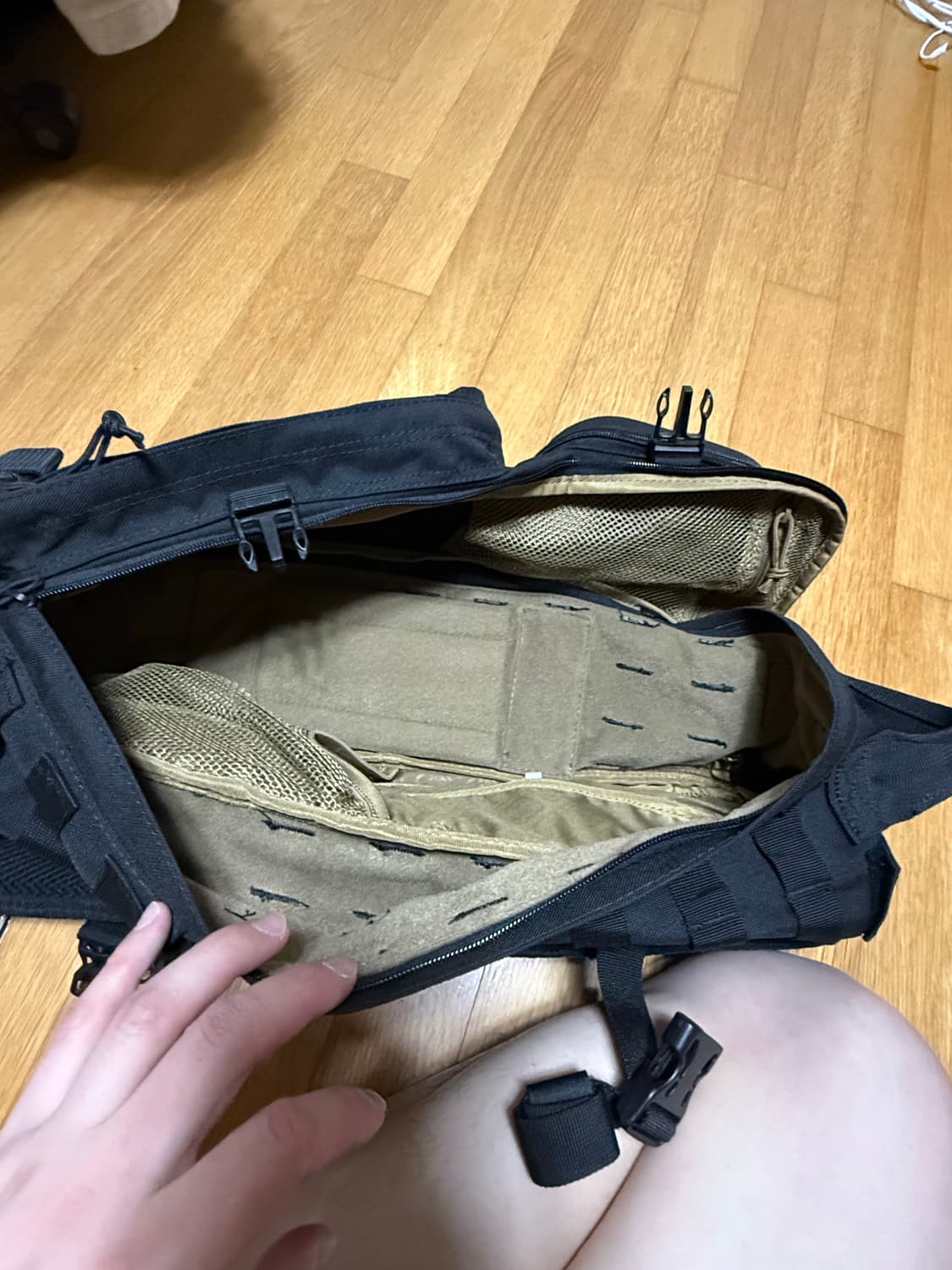 해저드4 플랜비 슬링백 블랙 상품이미지5