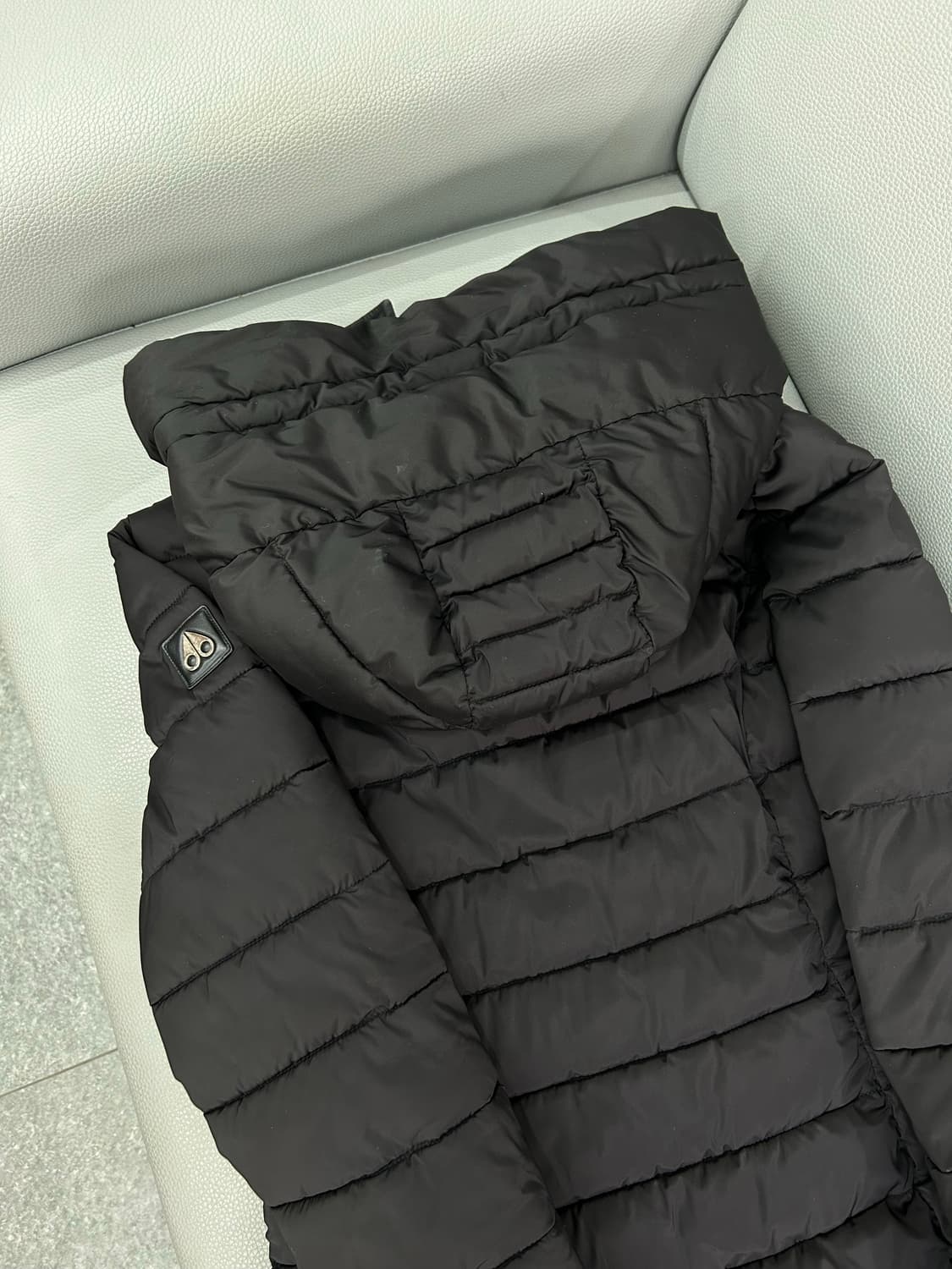 무스너클 후드 롱패딩(XS/44~55) 상품이미지4