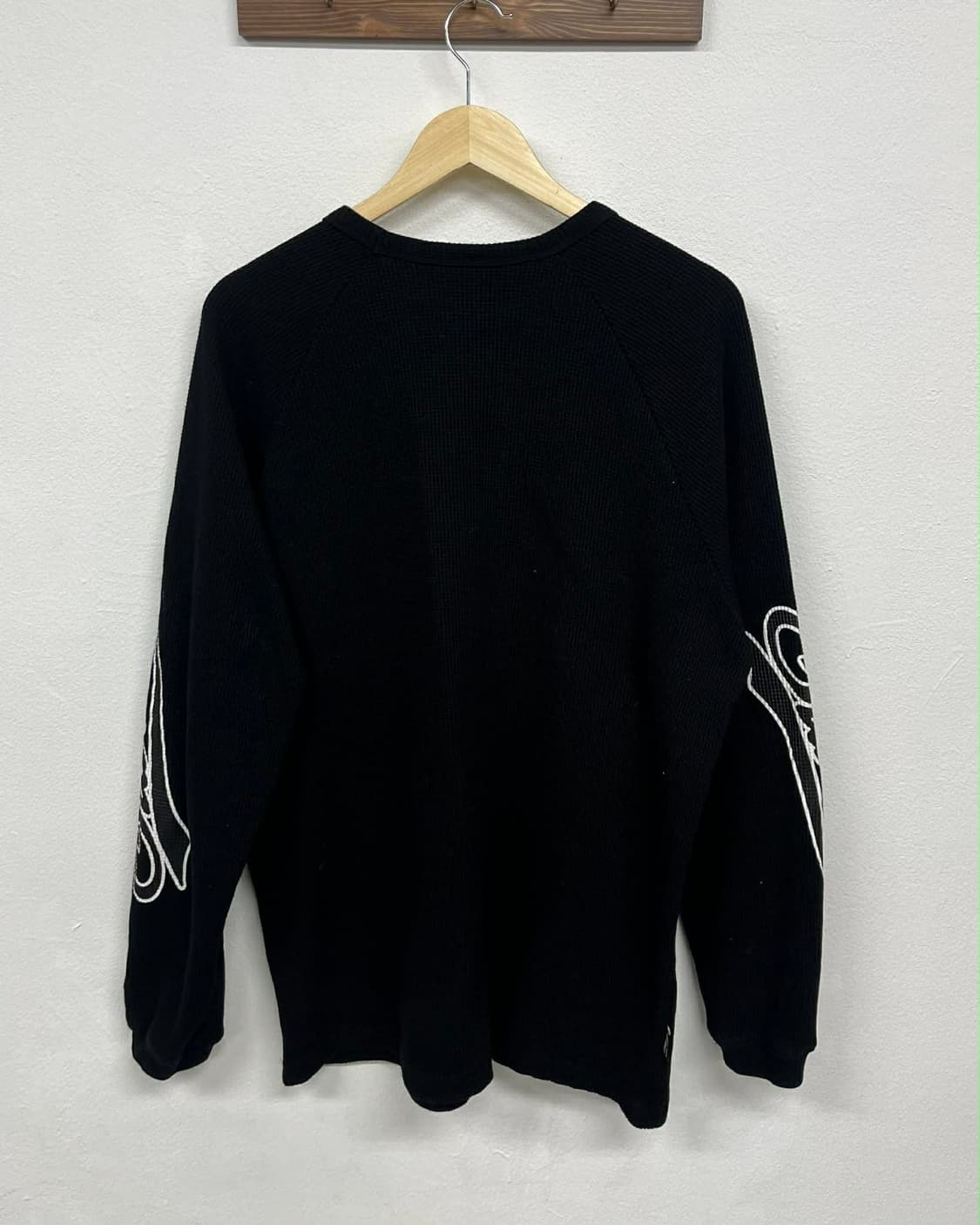 [XL] 스타터 블랙라벨 와플 니트 롱슬리브 상품이미지2