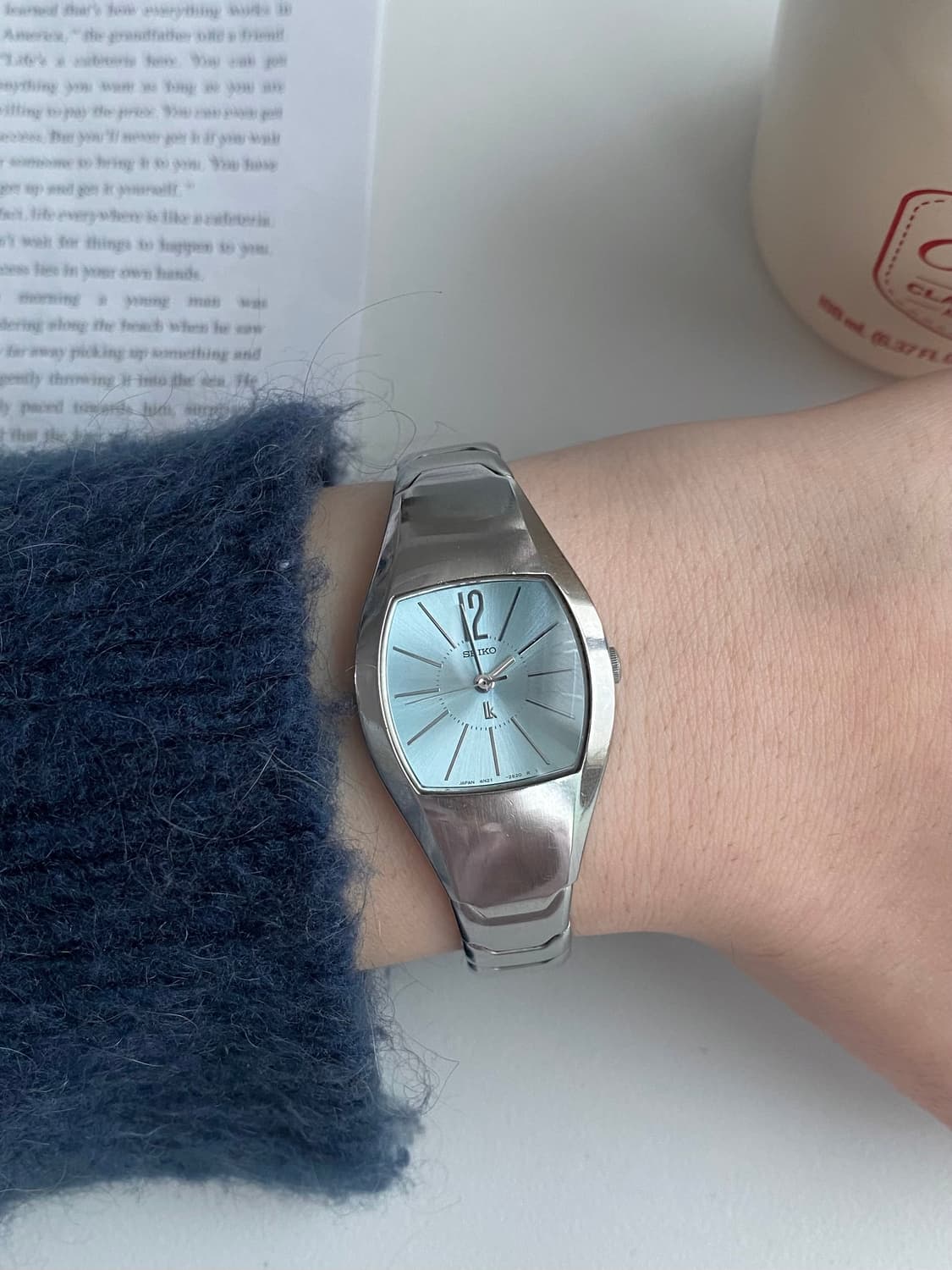 Seiko 세이코 lk 루키아 쉘 실버 사파이어 상품이미지6