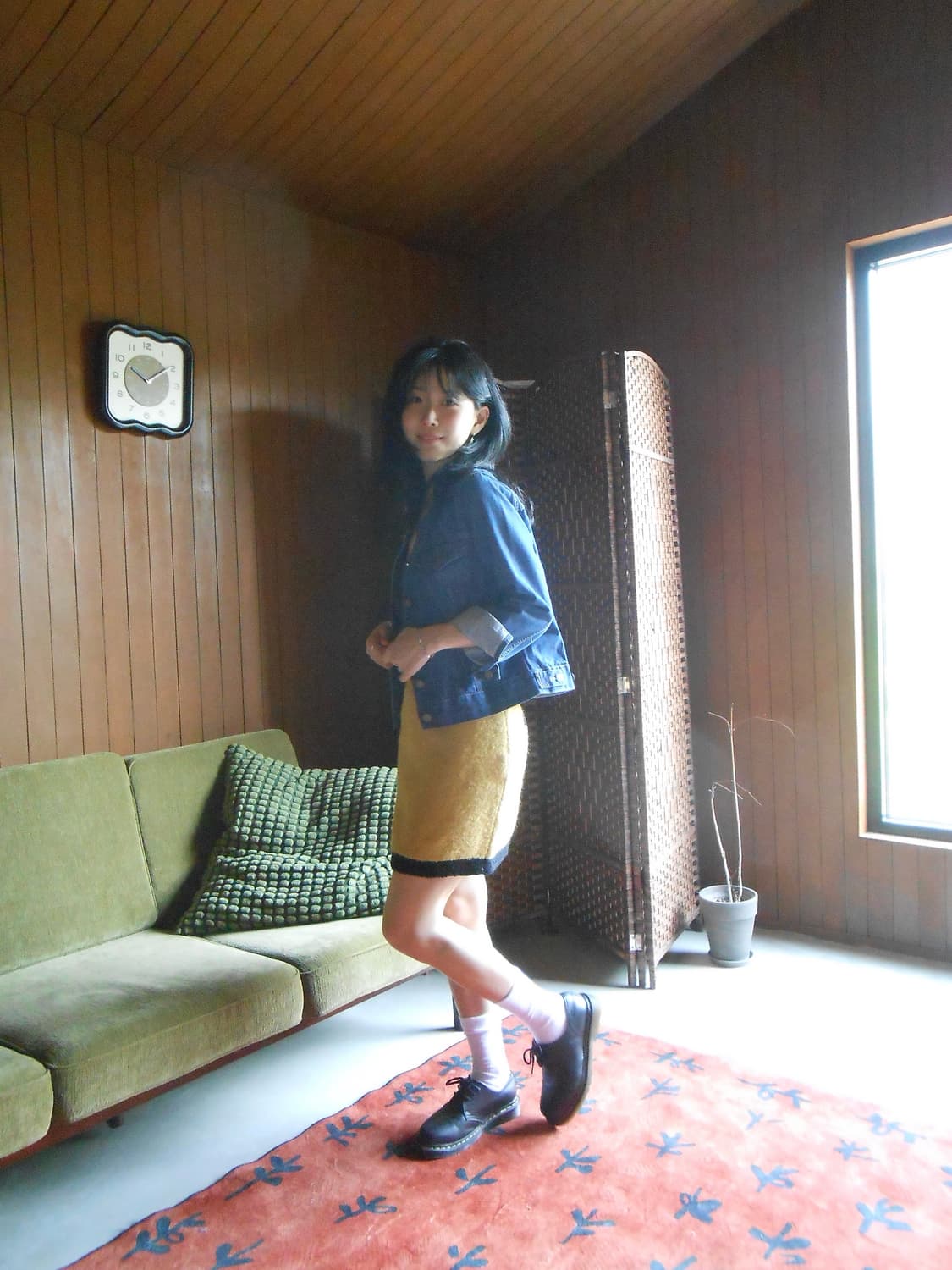 노카라 데님 자켓 상품이미지3