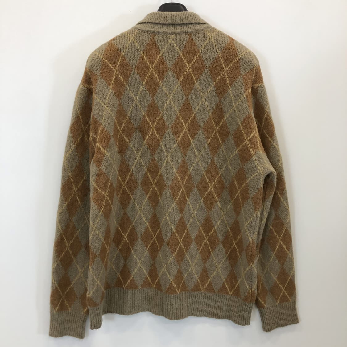 SUARE 수아레 클로젯 아가일 알파카 니트가디건 M 상품이미지4