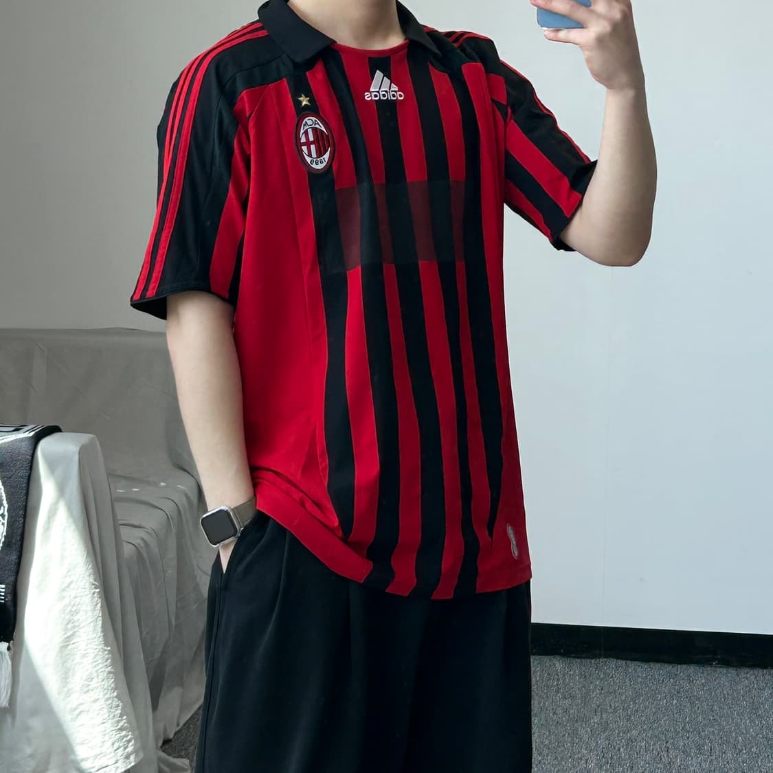 아디다스 07-08 AC밀란 카카 홈 유니폼 상품이미지3