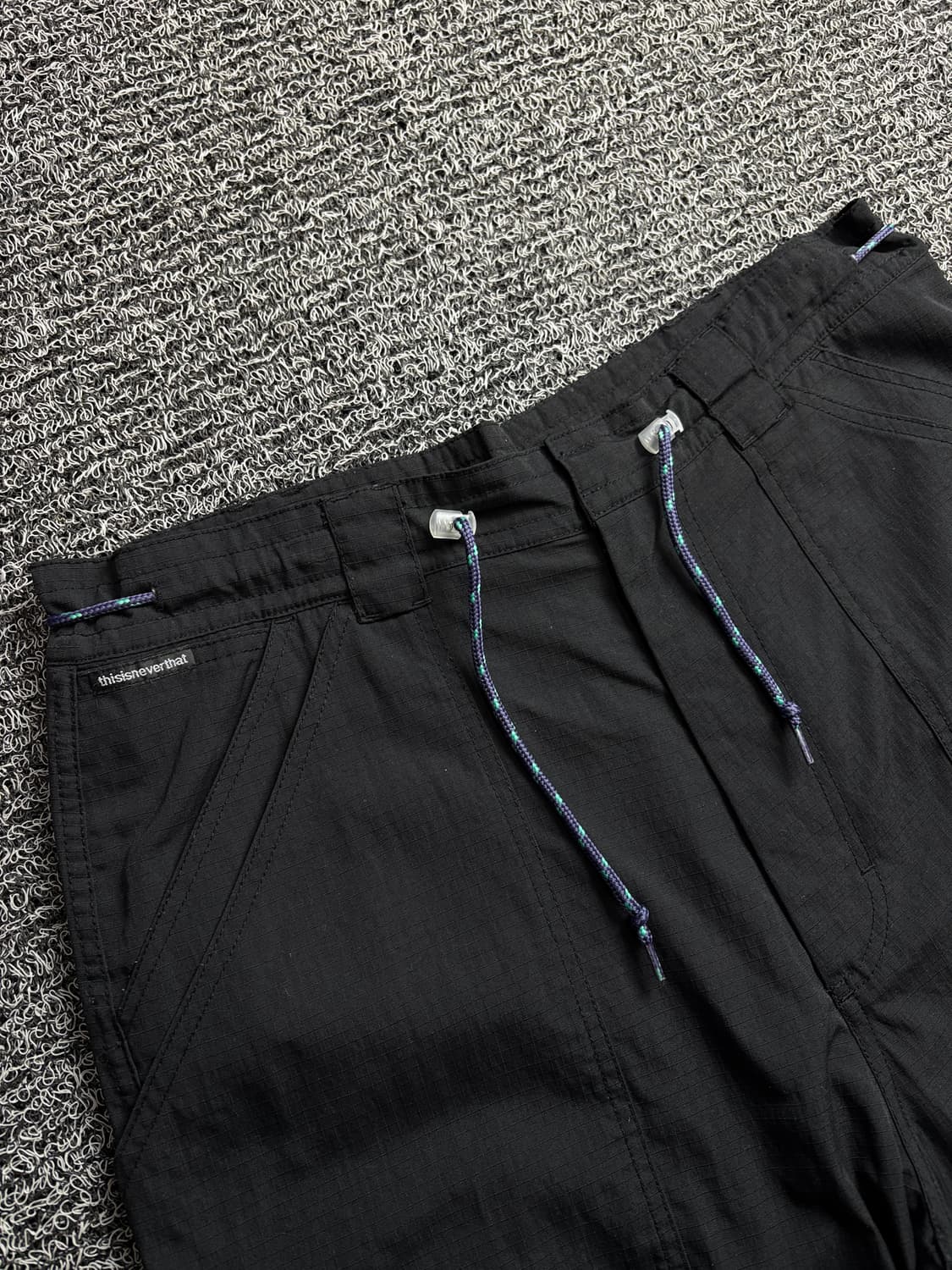 디스이즈네버댓 코듀라 페브릭 스펠로고 와이드 팬츠 1741 상품이미지3