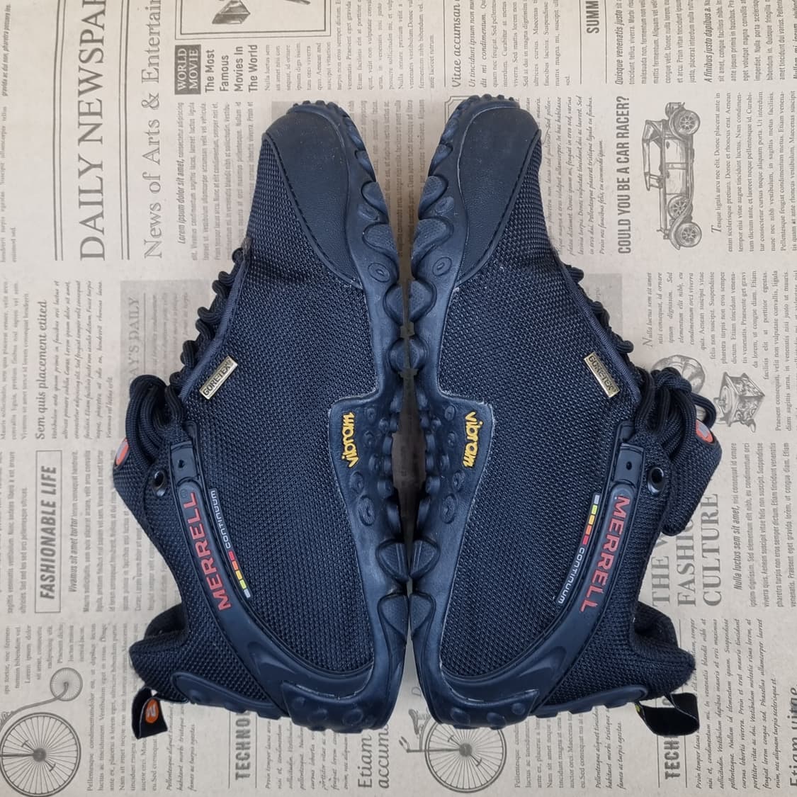 메렐 고어텍스 올블랙 트레킹화38 240 상품이미지5