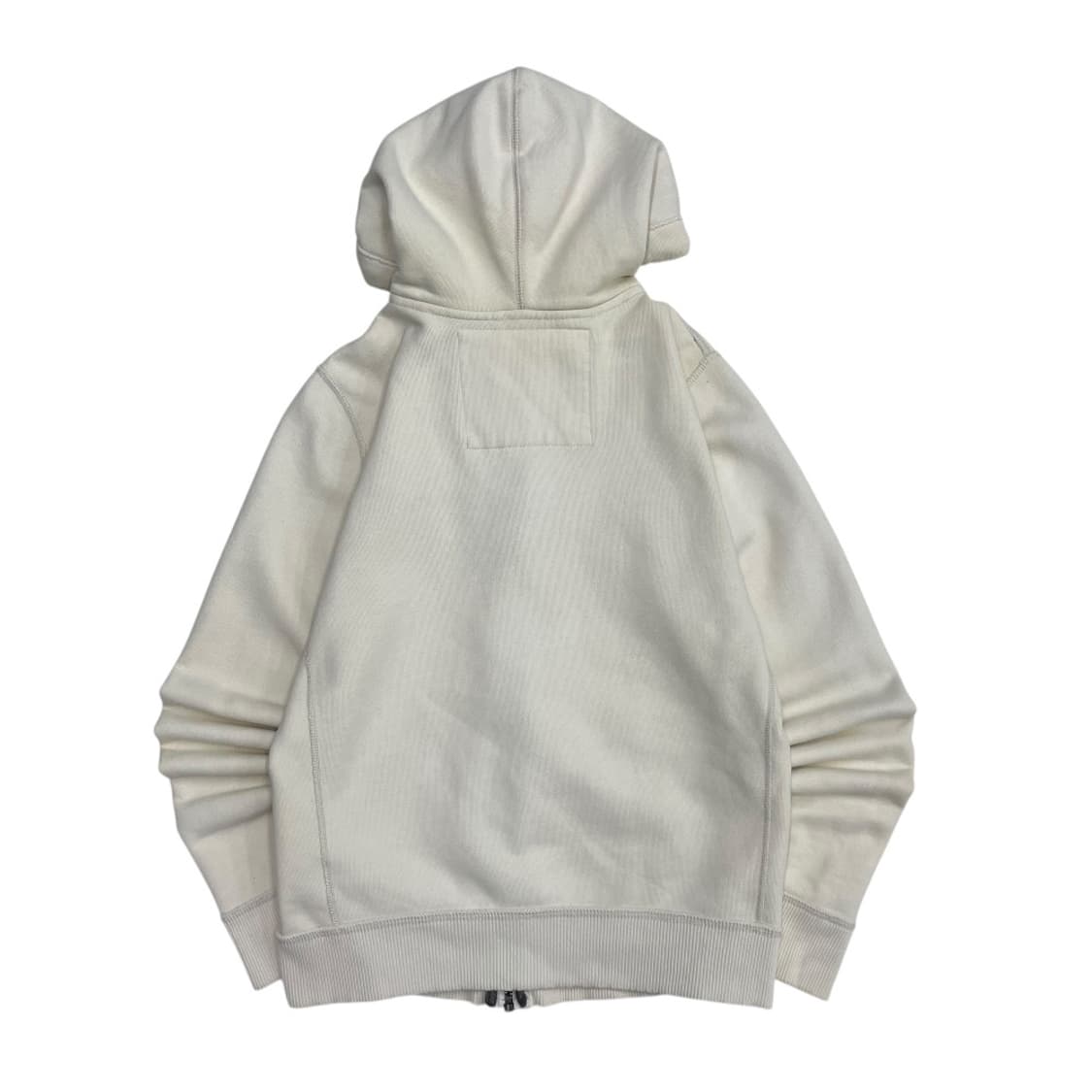 아베크롬비 센터로고 화이트 후드집업 L 상품이미지3