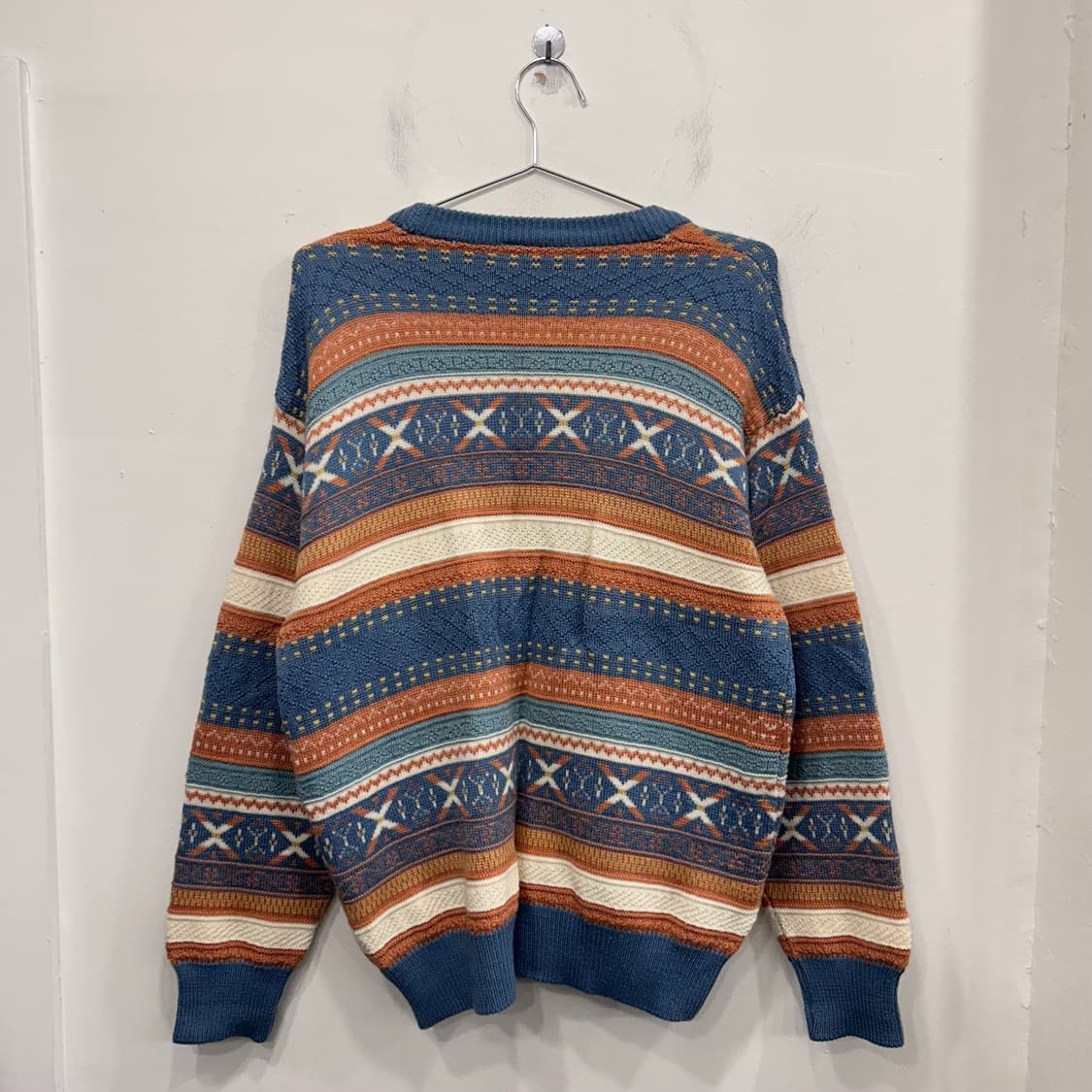 이랜드 컬랙션웨어 빈티지 패턴 케이블 니트 가디건 상품이미지5