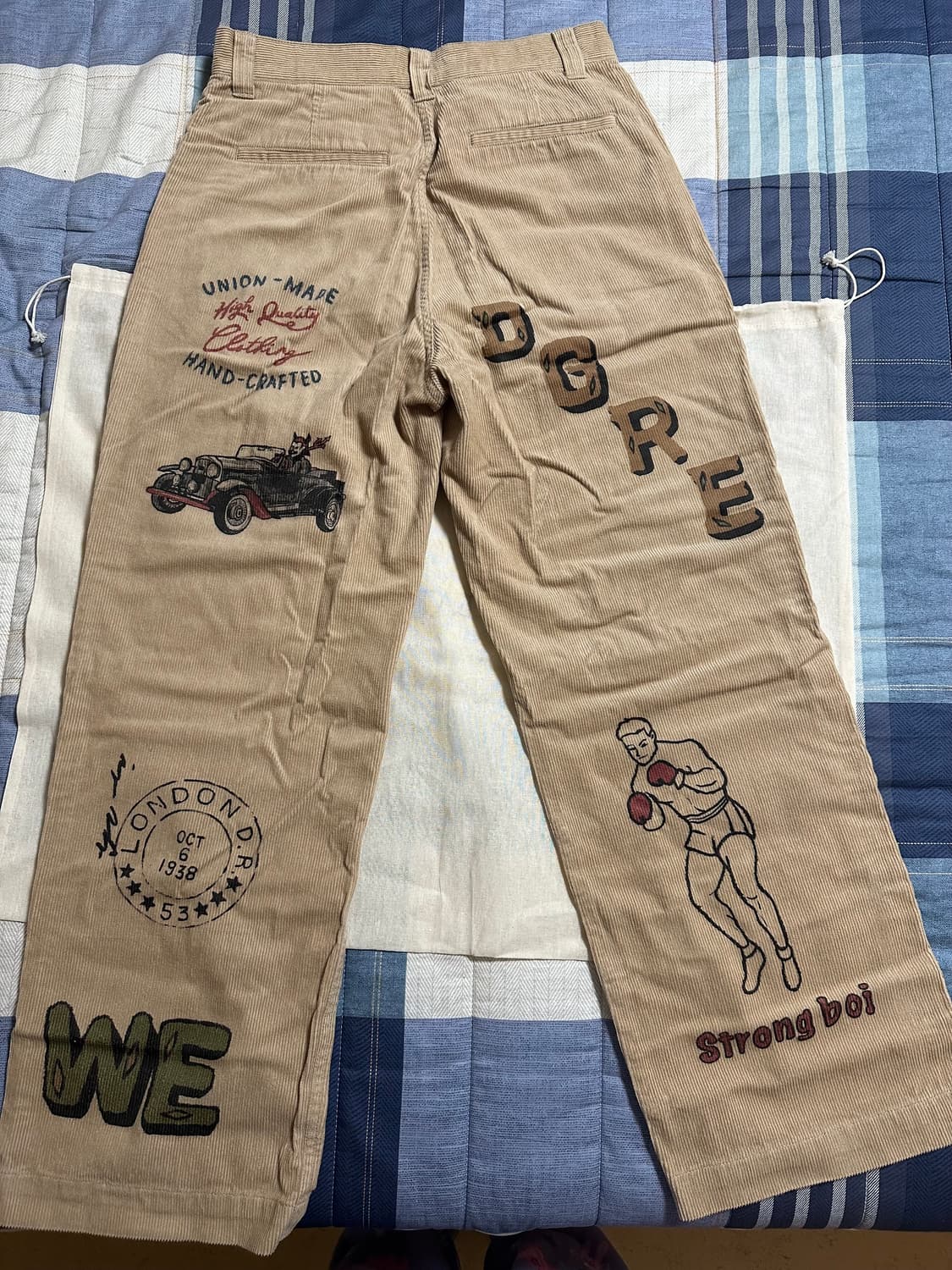 디그레 빈티지 시니어 코듀로이 팬츠 상품이미지2