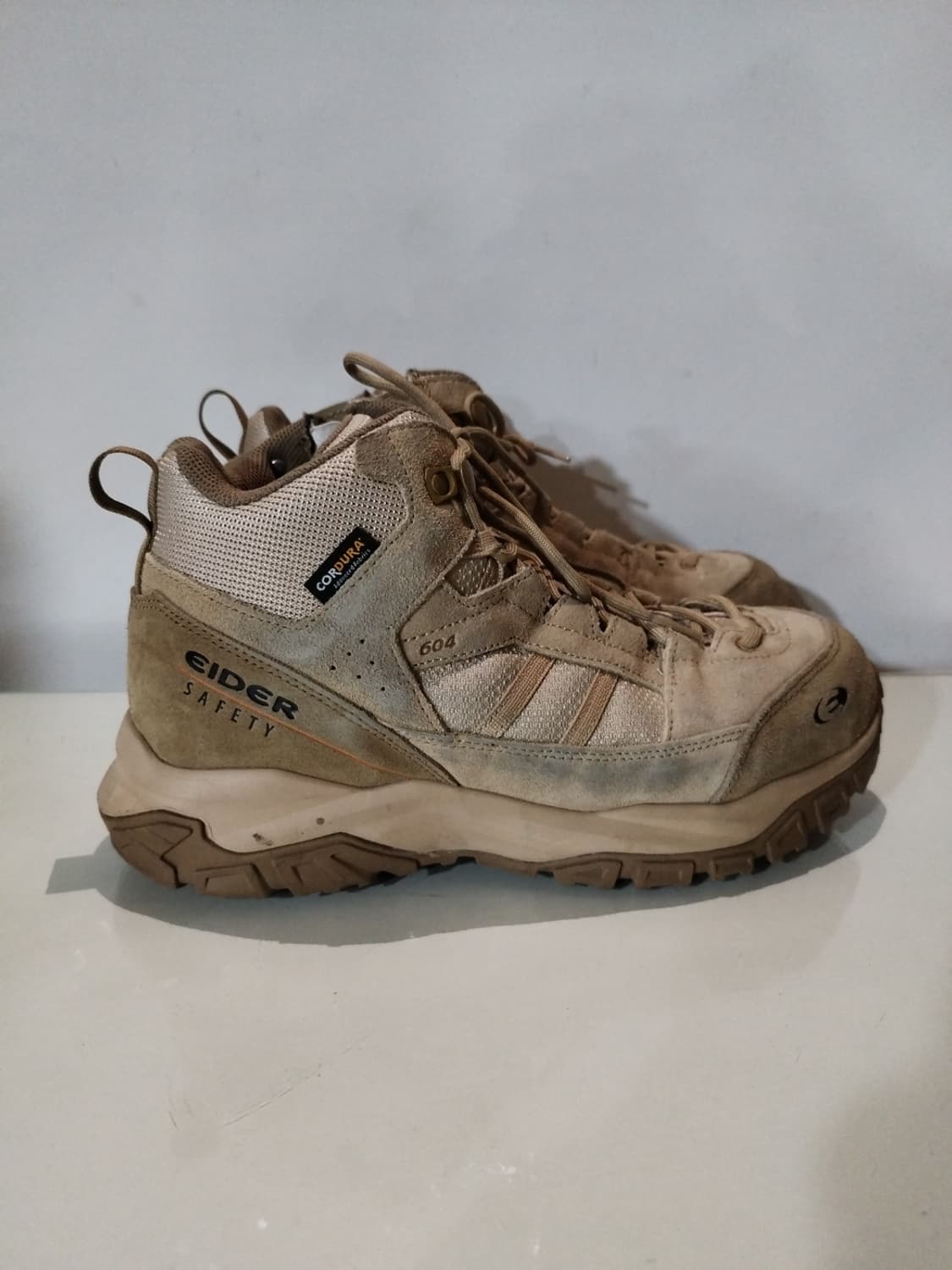 265mm 아이더 코듀라 스페셜 604 천연가죽 안전화 상품이미지2