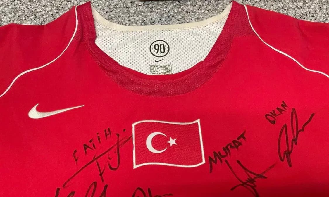 튀르키예(터키) 04/06 홈 싸인 유니폼 XL 상품이미지2