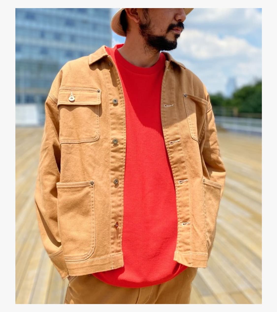 CIAOPANIC - DENIM COVERALL JACKET 상품이미지2