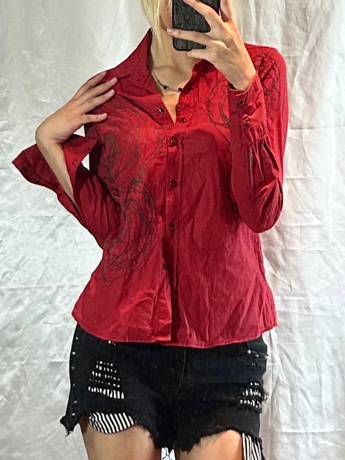 Desigual rose shirt 상품이미지1